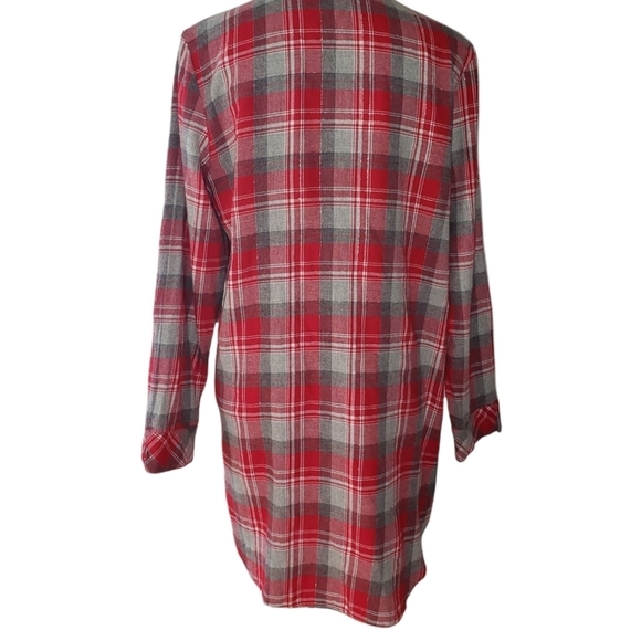 Buffalo David Bitton Button up Plaid Shirt Tunic Size  M - Picture 3 of 13